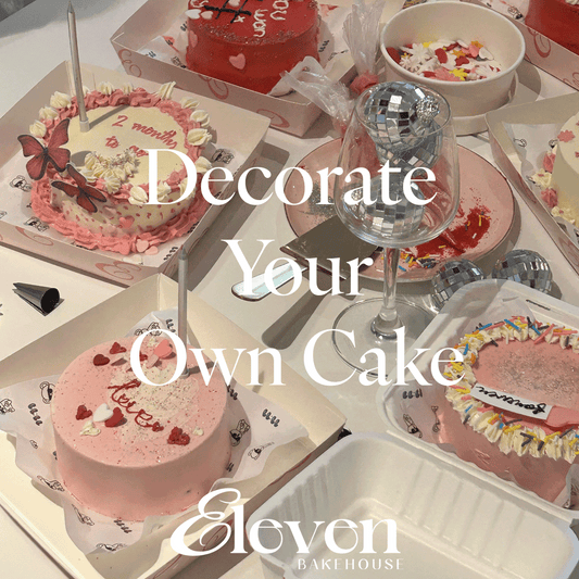 Decorate your own cake at Eleven bakehouse | Orion Mall